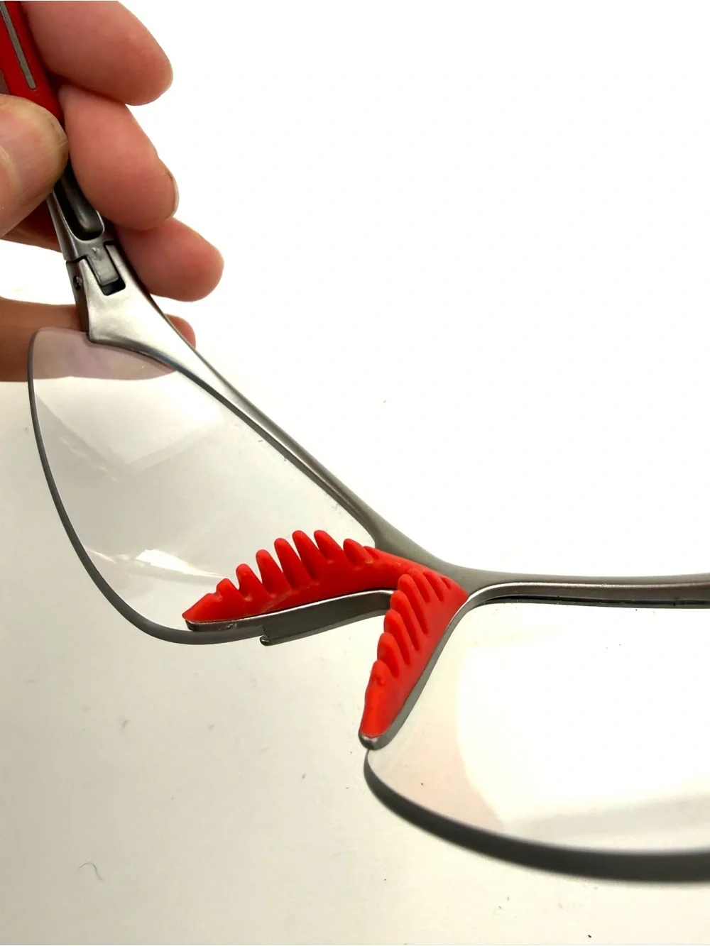 Dunlop Sports Competition Protective glasses red & silver